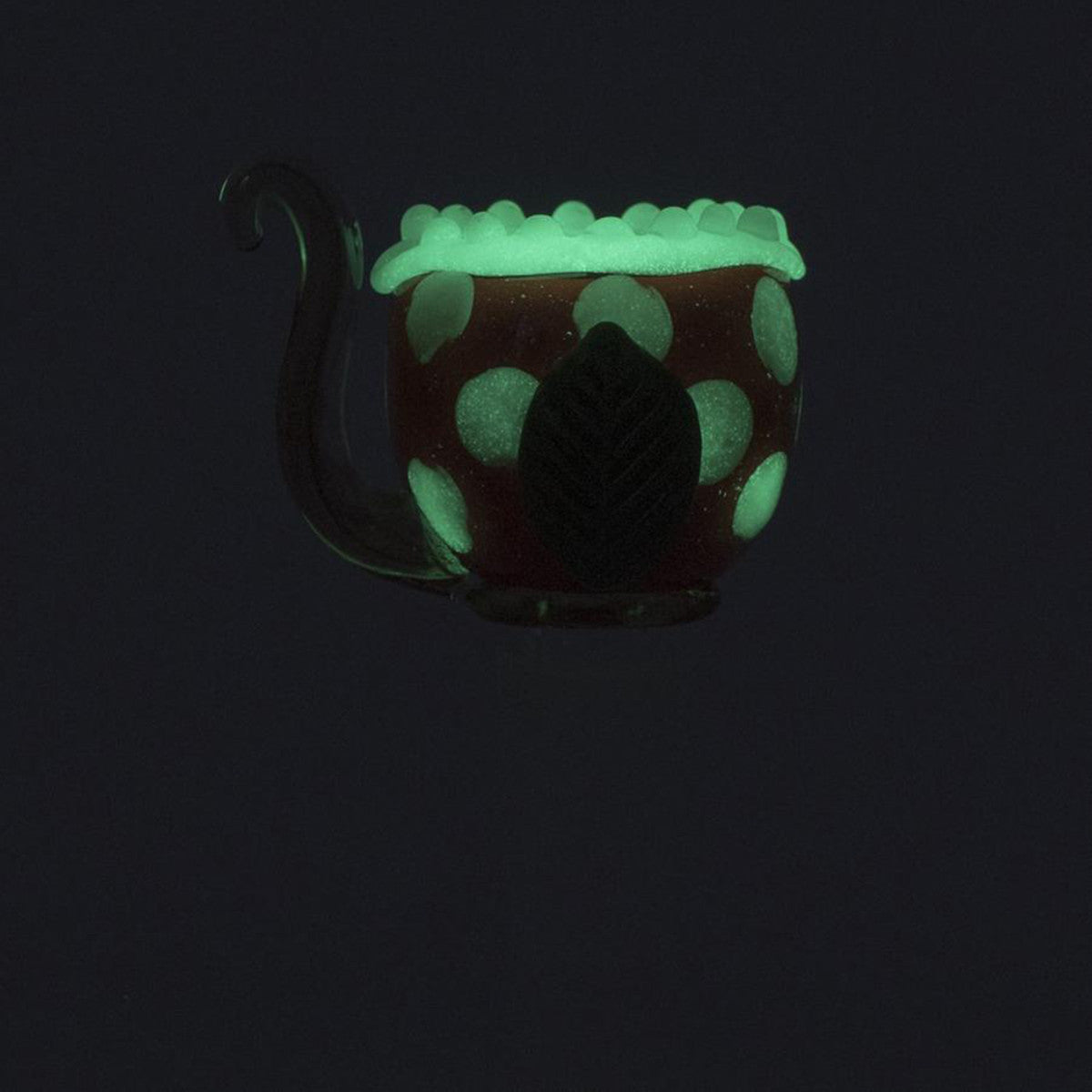 Empire Glassworks Fire Plant Bowl Piece
