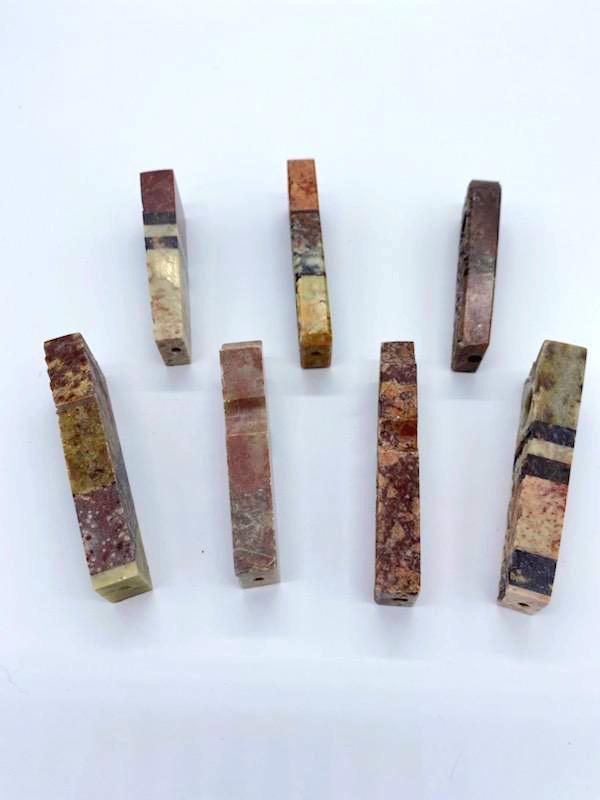 Carved Marble Stone Pipe