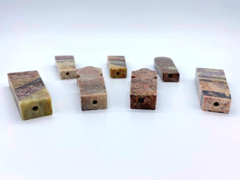 Carved Marble Stone Pipe