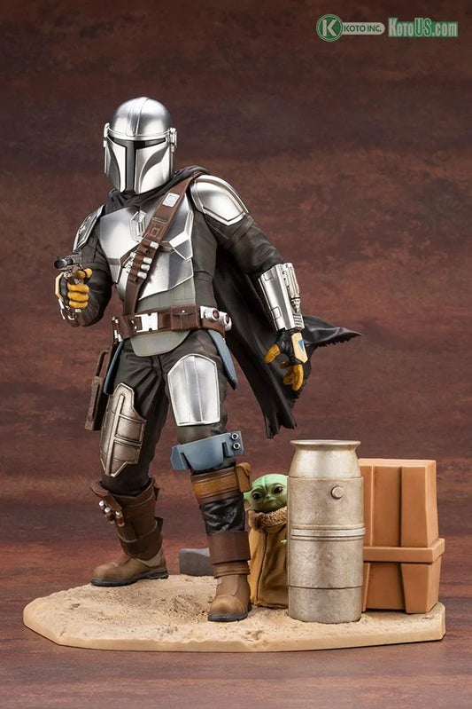 The Mandalorian and the child ARTFX