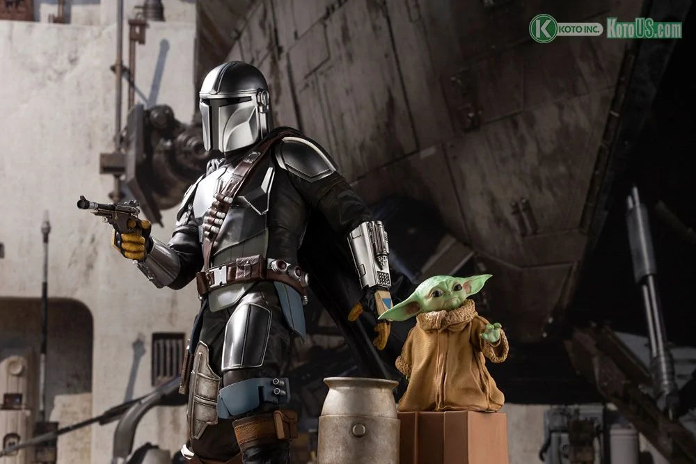 The Mandalorian and the child ARTFX