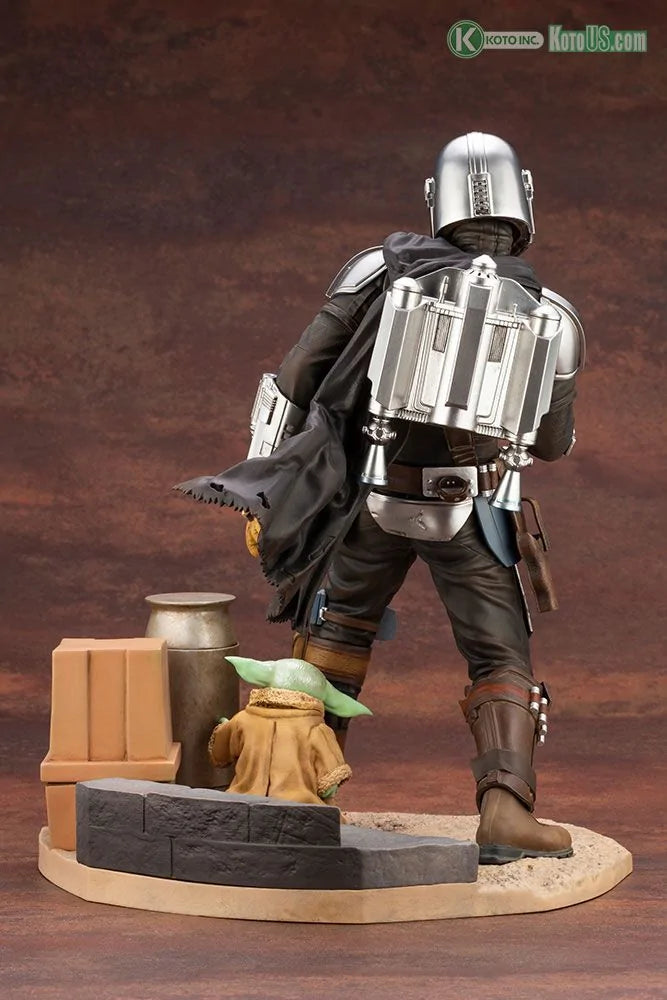 The Mandalorian and the child ARTFX