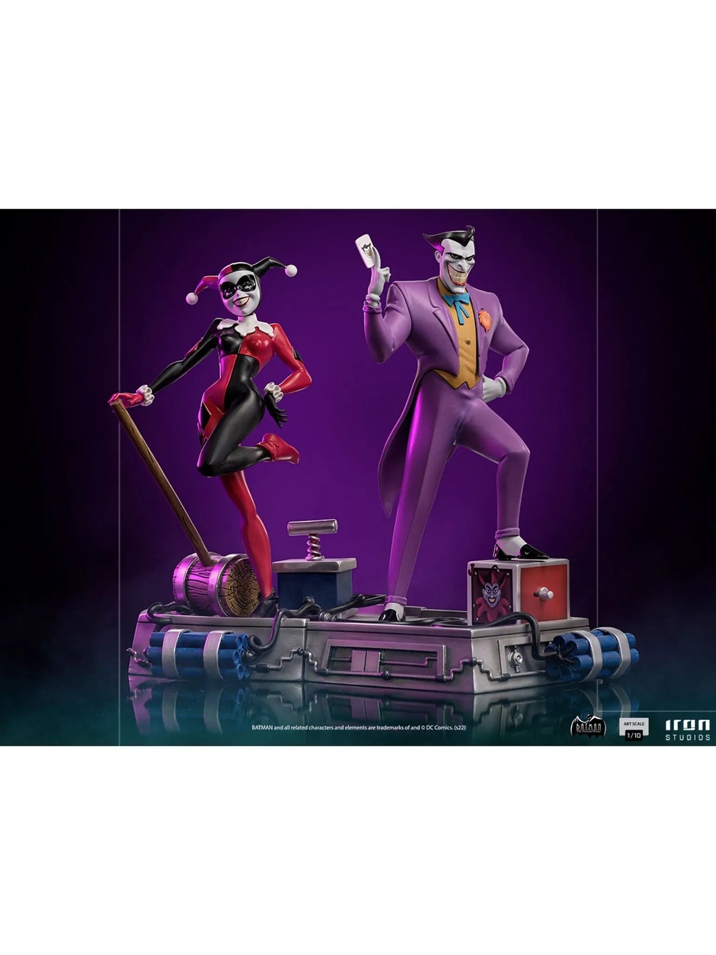 Iron Studios Joker- Batman The Animated Series